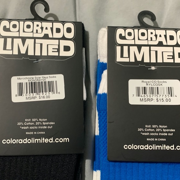 Colorado Socks 4 Brand New Pairs - Picture 5 of 6